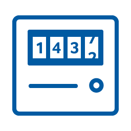 Meter reading icon