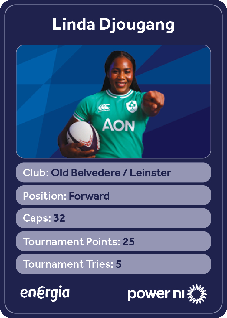 Linda Djougang player card